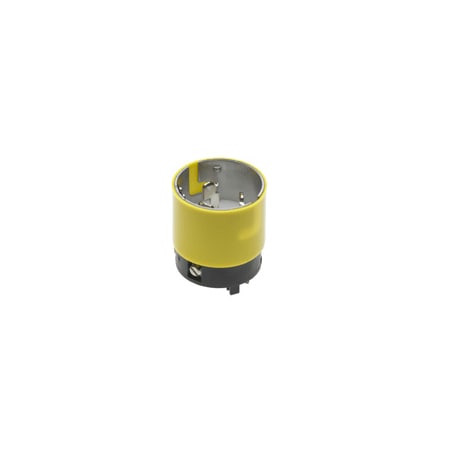 Woodhead Watertight Locking Plug, Non-NEMA, 50 A, 250V AC, 3 Pole 63W65